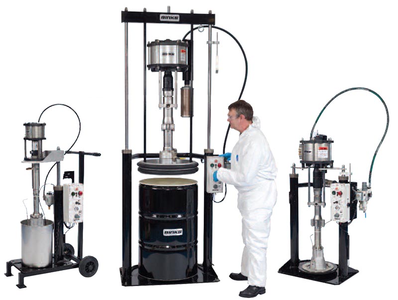 Siłowniki i Wyciskarki BINKS