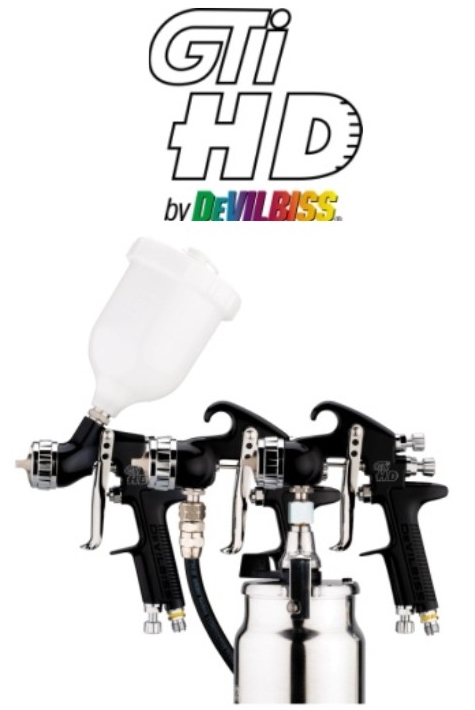 GTI HD pistolet lakierniczy - malarski DeVilbiss