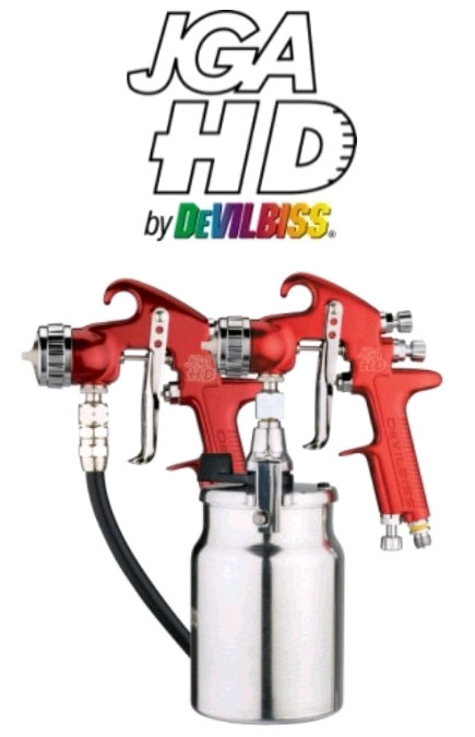 JGA HD pistolet DeVilbiss lakierniczy - malarski