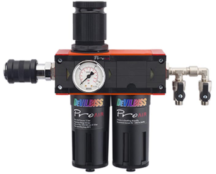 regulator, filtr PRO AIR DeVilbiss