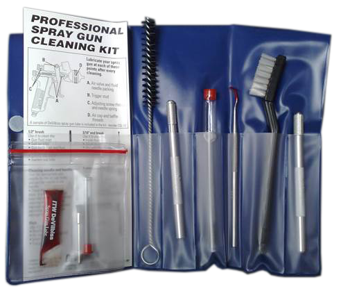 zestaw czyszczący do pistoletow lakierniczych DEVILBISS